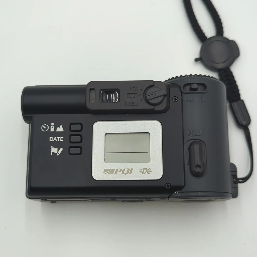 Pentax Efina APS Film Camera Vintage Black Compact Point & Shoot Retro Y2K